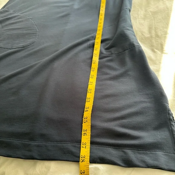 Garnet Hill navy knit tee dress, size medium - Picture 11 of 11